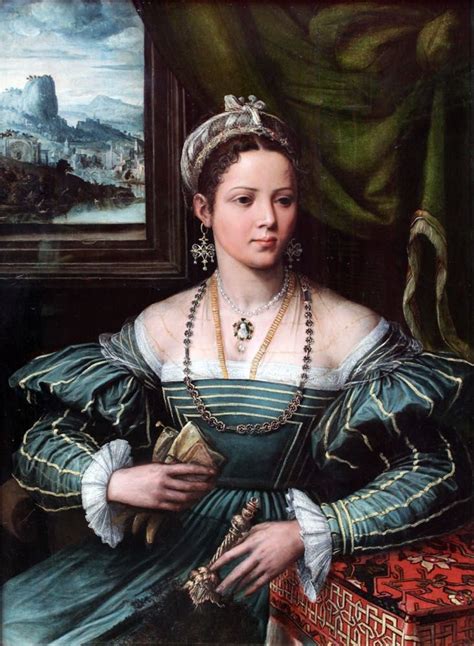 Ritratto storico di Renata di Francia, duchessa di Ferrara