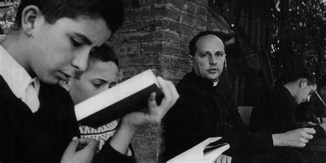 Ritratto di Lorenzo Milani in gioventù o durante gli anni del seminario