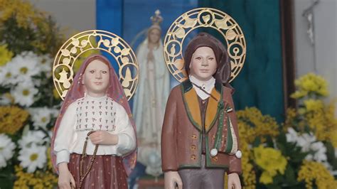 foto dei santi Francesco e Giacinta Marto, i pastorelli di Fatima
