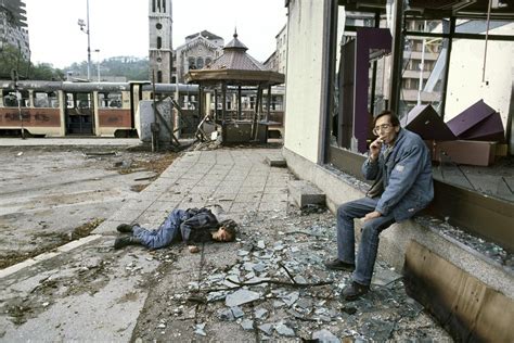 Foto di Sarajevo durante l'assedio