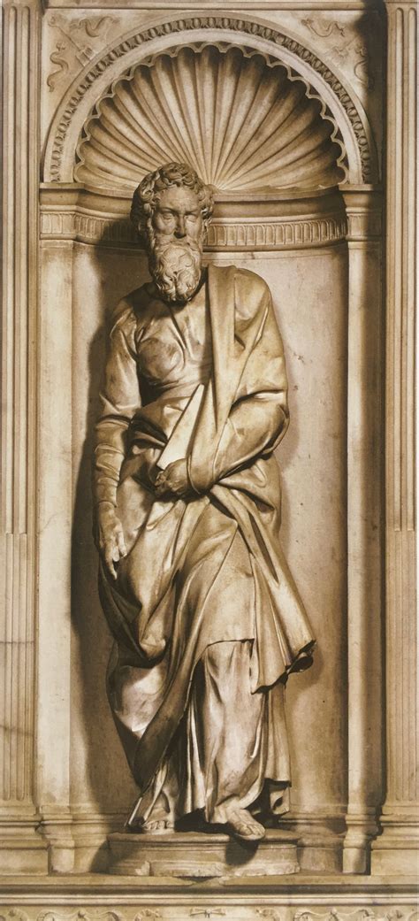 Scultura: San Paolo di Michelangelo nell'Altare Piccolomini