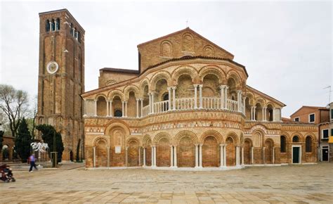 Dettaglio dell'abside ettagonale della Basilica di Murano
