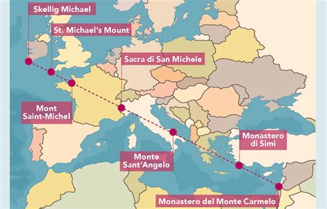 Mappa della Linea Micaelica