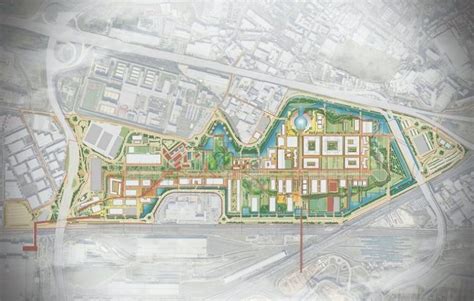 Plan generale di riqualificazione urbana di Marghera con il nuovo centro sanitario