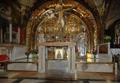 Veduta d'insieme della Basilica del Santo Sepolcro a Gerusalemme
