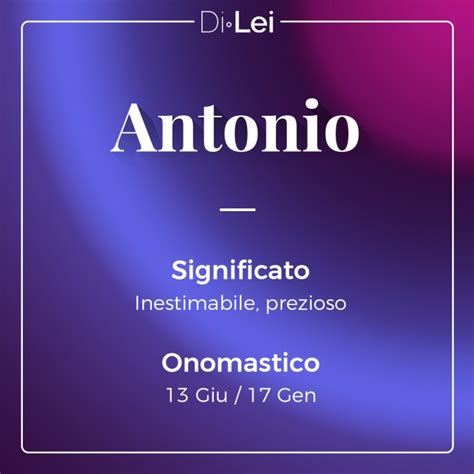 illustrazione del nome Antonio e le sue origini