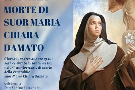 Immagine della tomba o reliquario di Suor Maria Chiara Damato