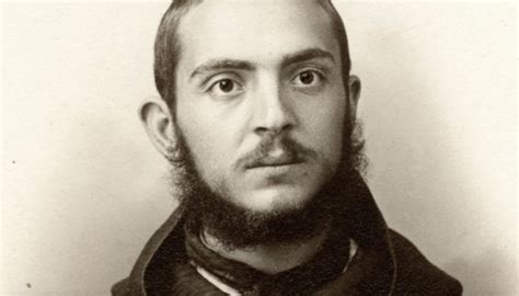 Ritratto di Padre Pio da giovane frate cappuccino