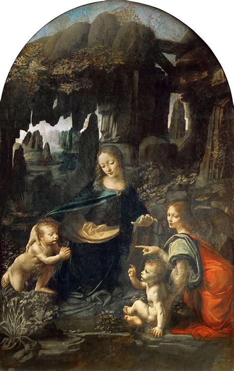 Dipinto La Vergine delle Rocce, Parrocchia Santa Giustina Affori