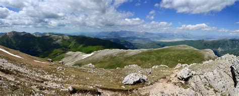 Panorama montano del Parco Regionale dei Monti Simbruini