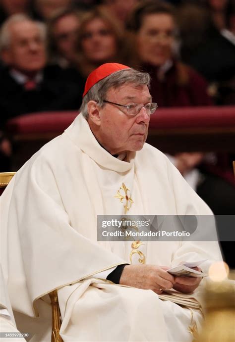Foto del Cardinal George Pell durante un'apparizione pubblica o in tribunale