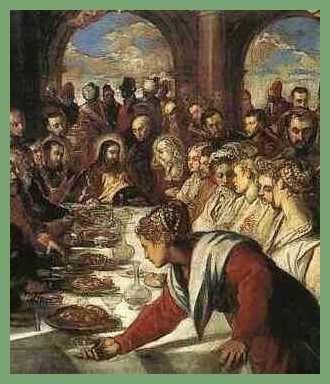 Gesù a tavola con pubblicani e peccatori