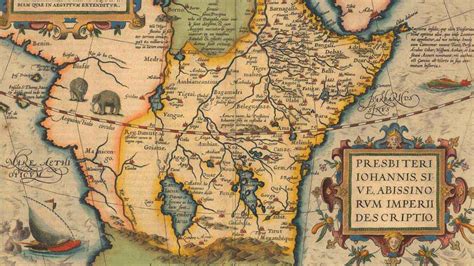 Rappresentazione cartografica medievale del regno del Prete Gianni