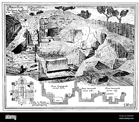 Schema architettonico che illustra il rapporto tra sagrato, facciata e orientamento dell'edificio sacro