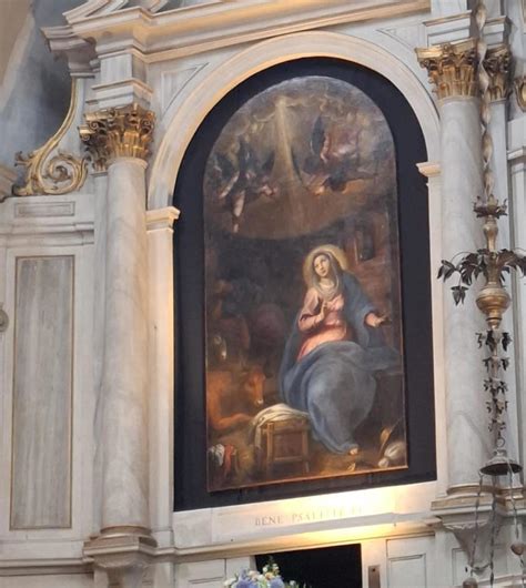 Pala della Madonna del Parto di Jacopo Palma il Giovane