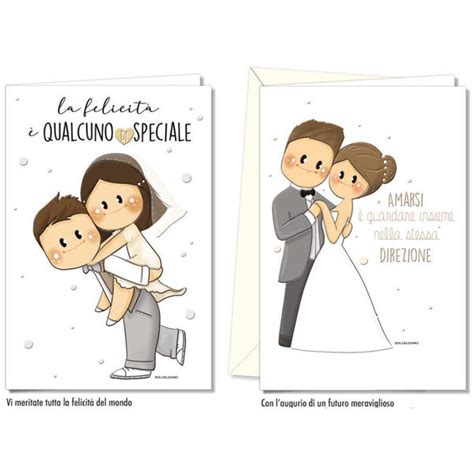 Biglietti d'auguri di matrimonio con penna e fedi