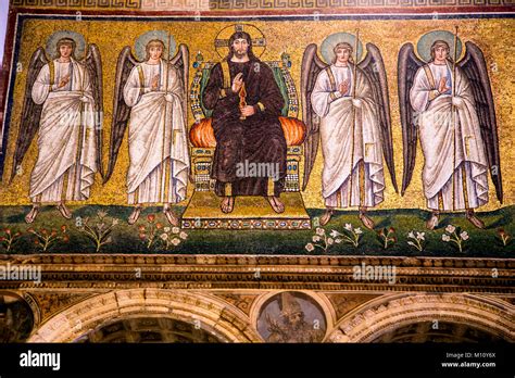 Cristo Imberbe, mosaico di Sant'Apollinare Nuovo