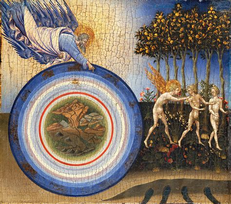 dipinto Adamo ed Eva cacciati dal Paradiso Giovanni di Paolo