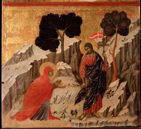 Immagine della Resurrezione di Gesù con Maria Maddalena