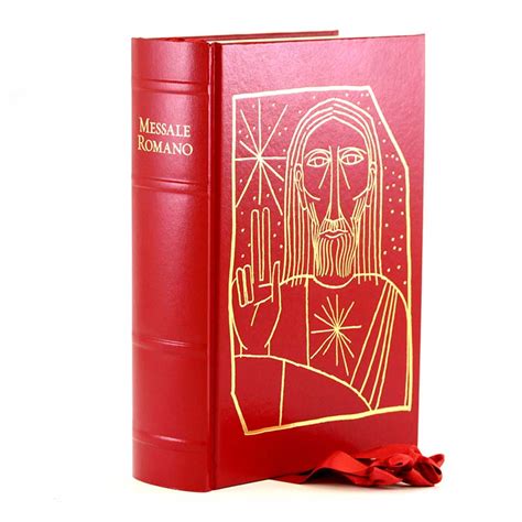 Illustrazione del nuovo Messale Romano con la copertina