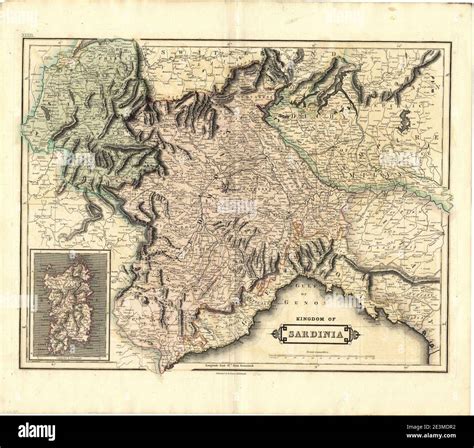 Mappa storica della Sardegna e del Regno di Pamplona/Navarra