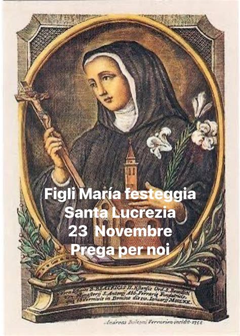 Icona o immagine stilizzata di Santa Lucrezia martire