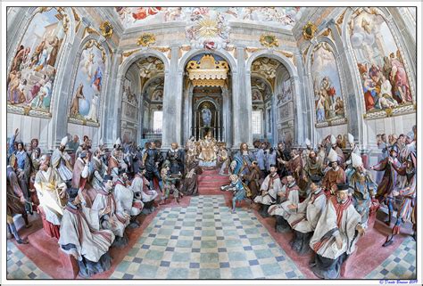 Rappresentazione storica della canonizzazione di San Francesco di Paola in San Pietro
