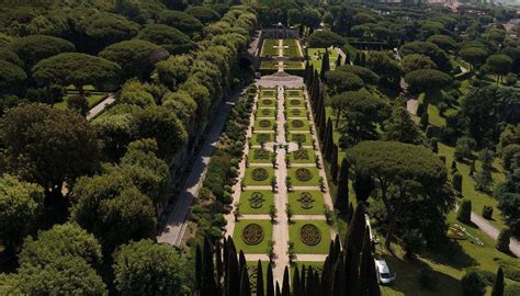 Veduta panoramica dei Giardini di Villa Barberini