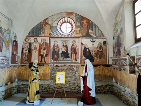 Affreschi interni dell'ex Confraternita di Sant'Antonio Abate a Niella Tanaro