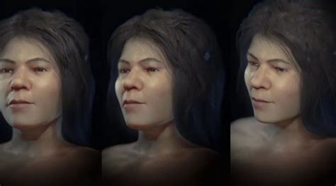 Ricostruzione facciale di una donna mediorientale antica