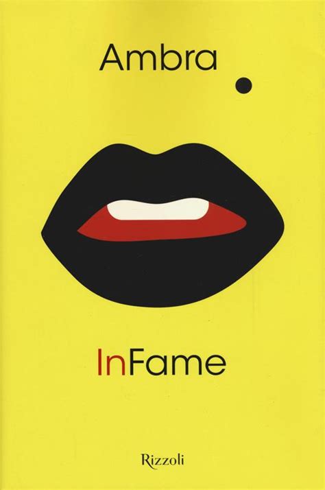 Copertina del libro InFame di Ambra Angiolini