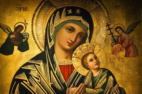 Rappresentazione di un'Ave Maria, iconografia sacra
