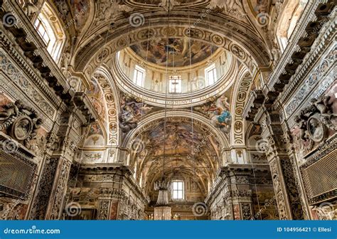 affreschi interni della chiesa di Santa Caterina