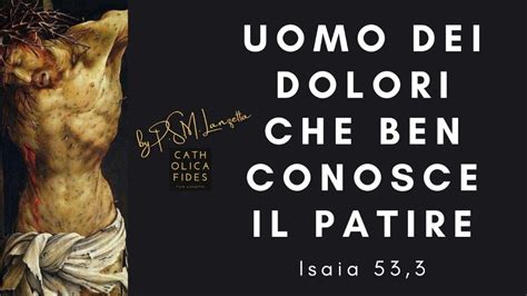 Rappresentazione artistica classica dell'Uomo dei Dolori, che rifletta gli elementi descritti in Isaia 53:3 (volto coperto, solitudine, sofferenza)