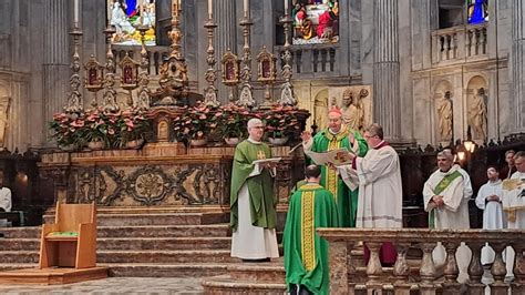 Don Angelo Innocenti durante il mandato missionario