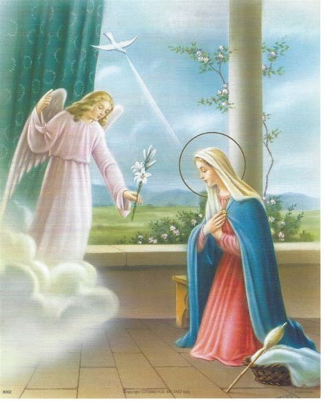 Immagine artistica dell'Annunciazione