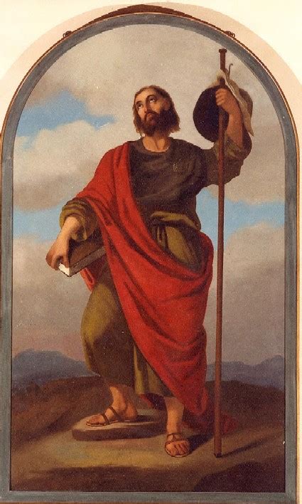 Iconografia di San Giacomo come apostolo con rotolo