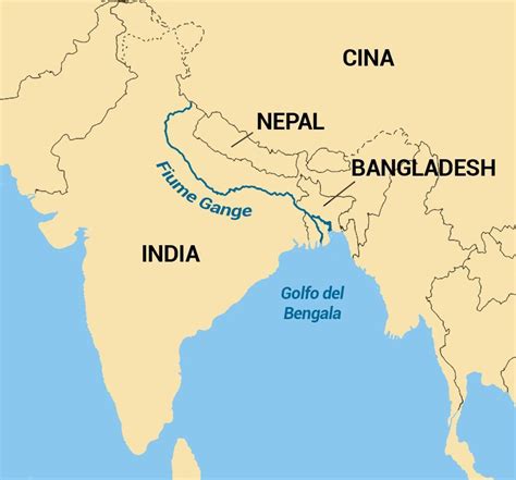 Mappa delle origini del gelsomino tra Himalaya e Gange
