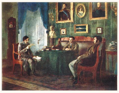 Gogol' e Puškin a Carskoe Selo nel 1831 (dipinto)