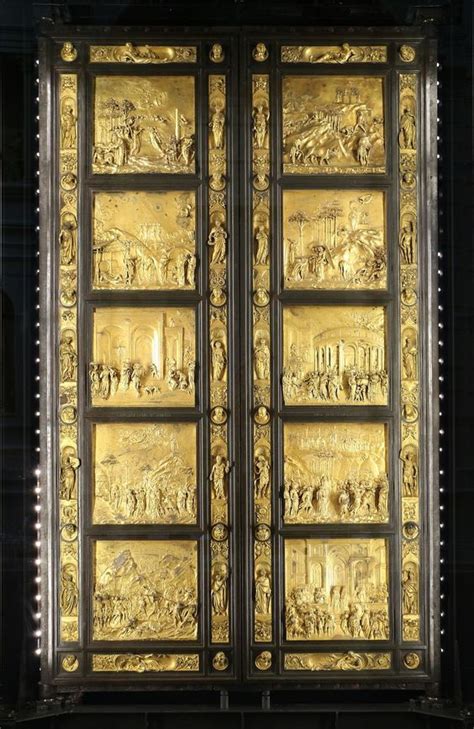 La Porta del Paradiso del Battistero di San Giovanni, opera di Lorenzo Ghiberti
