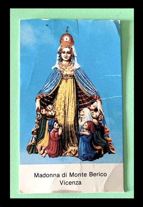 Riproduzione iconografica della Madonna di Monte Berico, raffigurante la Vergine come Madre misericordiosa
