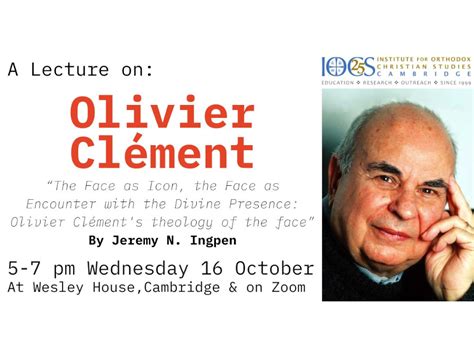 Ritratto di Olivier Clément con alcuni dei suoi libri in primo piano