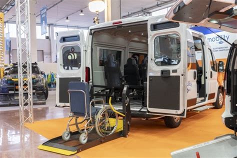 Interno di un punto di accoglienza attrezzato per persone con disabilità