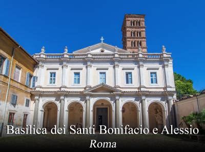 Pianta del complesso della Basilica e del Convento dei Santi Bonifacio e Alessio