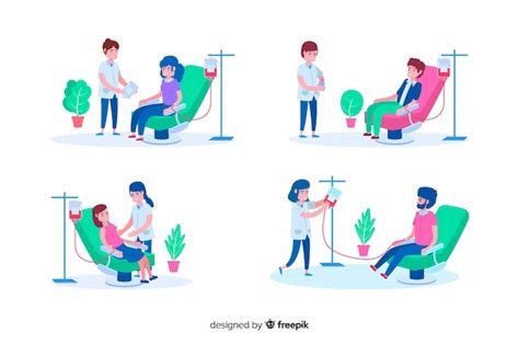 Illustrazione di persone che donano per supportare progetti comunitari
