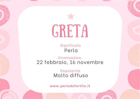 infografica sui simboli associati al nome Greta (segno zodiacale scorpione, colore verde, smeraldo)