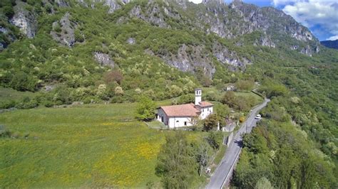 Mappa della zona del Santuario della Madonna della Rota e Lago d'Iseo