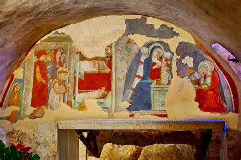 San Francesco che allestisce il primo presepe a Greccio