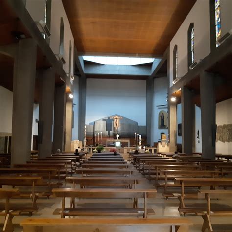 Foto d'epoca della costruzione della Chiesa del Sacro Cuore a Sassari, anni '50