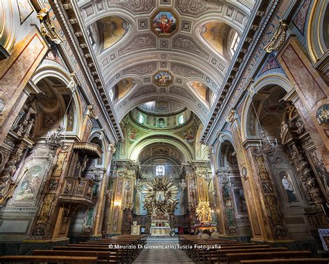 Affreschi di Luigi Fontana all'interno del Santuario di Grotte di Castro